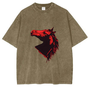 Le parrain <span class=keywords><strong>lutte</strong></span> de classe T-Shirts été 100% coton goutte épaule ras du cou lourd lavage à l'acide - Product Image 1