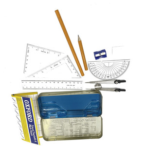 Juego de Reglas de Geometría Oxford de Metal Profesional, Precio de Fábrica Original, con Caja - Product Image 5