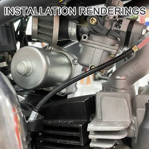 Reemplazo de Motor de <span class=keywords><strong>arranque</strong></span> eléctrico de motocicleta GOOFIT para 50cc 70 Cc 90cc 100 Cc 110cc 125 Cc 4 tiempos Dirt <span class=keywords><strong>Pit</strong></span> <span class=keywords><strong>Bike</strong></span> ATV - Product Image 6