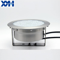 12V extérieur IP68 étanche en acier inoxydable RGB LED fontaine lumière 36W DMX RGB piscine sous-marine lumières blanc chaud bleu pour piscines