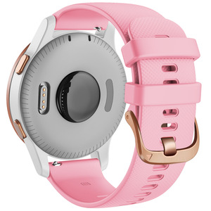 Correa de Reloj Deportiva de Silicona Eraysun de 18 mm, 20 mm, 22 mm para <span class=keywords><strong>Garmin</strong></span> Vivoactive 3s//<span class=keywords><strong>Vivomove</strong></span> Forerunner245/Vivoactive <span class=keywords><strong>4</strong></span> - Product Image 2