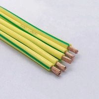 Cable de Tierra H07V-K de 1*16mm2, Verde/Amarillo, Resistente a los Rayos UV