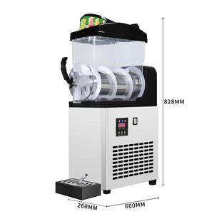 Máquina Automática de Slush e Fabricante de <span class=keywords><strong>Slushie</strong></span> para Lojas de Bebidas e Doces com Envio Rápido - Product Image 2