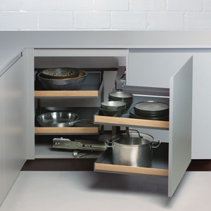 Ijzerdraad Mand Organizer Keuken Opbergkast <span class=keywords><strong>Pull</strong></span> Out Pantry Mand Unit Voor Keuken - Product Image 1