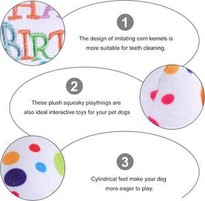 Auf Lager, sofort verfügbar: Großhandel & Einzelhandel – BPA-freies, umweltfreundliches Haustierprodukt: Plüsch-Knochen-Deko für Haustiergeburtstage - Product Image 4