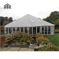Tente carrée gonflable de luxe pour l'extérieur, idéale pour les fêtes, les safaris, les hôtels, les camping-cars, 10x12, convient aux activités sportives en intérieur.