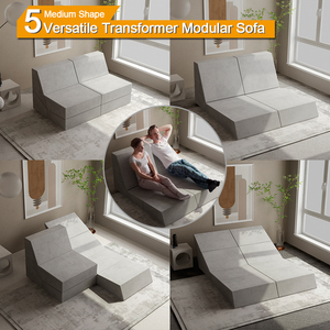 2023 personalizzazione fodera rimovibile <span class=keywords><strong>divano</strong></span> letto di lusso materassino pieghevole a buon mercato divani da soggiorno <span class=keywords><strong>con</strong></span> cuscini - Product Image 4
