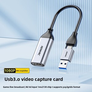 Jemdo HD 1080p Tarjeta de captura de video para PS5 Notebook Teléfono móvil Grabación en vivo OLED Collector OTG <span class=keywords><strong>Transfer</strong></span> 4GB - Product Image 2