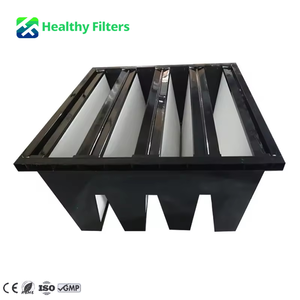 תעשיית האוויר אולטרה יעילות גבוהה במיוחד w סוג אוויר v בנק הכבד מסנן אוויר - Product Image 3
