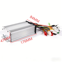 Contrôleur de moteur CC sans balais universel de haute qualité 500W-1000W 36V-96V 12 tubes pour vélo électrique, scooter, moto