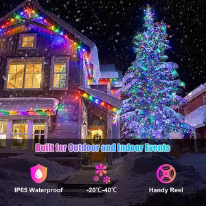 RGBIC Smart LED-Lichterkette mit App-Steuerung, DIY-Modi, Weihnachts- und Hochzeitsdekoration - Product Image 6