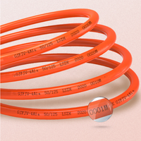 Kabel Patch Cord Simplex GJFJV Singlemode Multimode dengan Selubung PVC/LSZH Ketat
