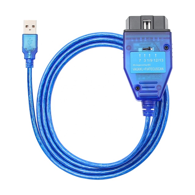Wholesale Car ECU Repair Tool VAG KKL USB Diagnostic Cable ECU Scan Tool for Fiat ECU Programmer