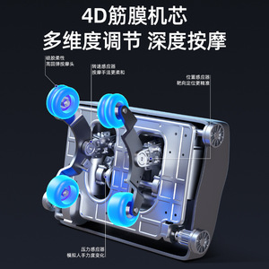 AUX JLY8B Home Massage Chair SL Guide Rail 4D <b>Robotic</b> Hand Full Body Electric Massage With Timed Music Function - Product Image 4