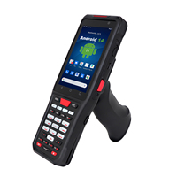 Terminal Industrial Móvil con Sistema Operativo Android 14, Teclado Completo, Resistente, con Escáner de Código QR para Logística CMX-T14
