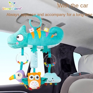Grelots musicaux en peluche Weaners World, jouets doux pour bébés, pendentif pour <span class=keywords><strong>poussette</strong></span>, <span class=keywords><strong>hochet</strong></span> en gros pour les bébés de 0 à 1 an - Product Image 3