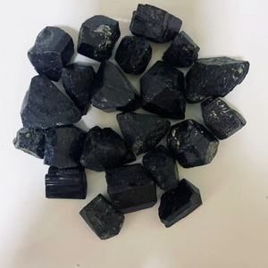 <span class=keywords><strong>Prix</strong></span> de gros pour pierre de cristal de tourmaline noire brute naturelle longue et fine, sculptée, écologique pour l'artisanat - Product Image 6