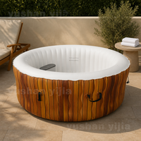 Prix usine bain à remous Spa gonflable pour 2-6 personnes en plein air Sport nautique jacuzzi gonflable bain à remous spa