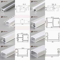 Bande lumineuse LED encastrée au sol de haute qualité à 16 étagères en bois, surface personnalisée, pour profilé LED de plafond en aluminium, néon IP67