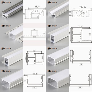 Bande lumineuse LED encastrée au sol de haute qualité à 16 étagères en bois, surface personnalisée, pour profilé LED de plafond en aluminium, néon IP67 - Product Image 6