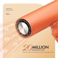 Sèche-cheveux professionnel haute vitesse 110000 tr/min, pliable, avec écran numérique, fer à boucler professionnel, sèche-cheveux, styler capillaire