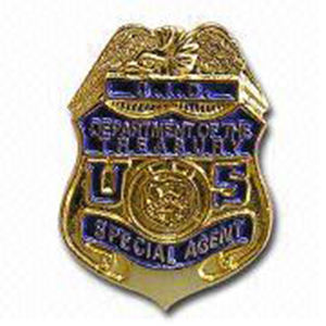 Insignia de Seguridad de Esmalte Suave, Fabricante de Insignias Conmemorativas con Diseño de Escudo - Product Image 4