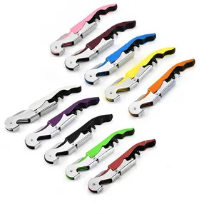 Low Moq Wine Opener Corkscrew Multi-functional Mini Stainless Steel Manual Wine Bottle Opener