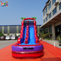 Toboggan aquatique gonflable en PVC pour enfants et adultes, pour parcs sportifs et centres commerciaux, utilisation commerciale pour les fêtes