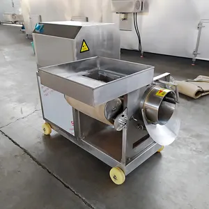 स्वचालित केकड़ा झींगा मांस मछली की हड्डी निकालने की मशीन उच्च दक्षता वाली इलेक्ट्रिक फिश फ़िलेटिंग डिबोनिंग मशीन