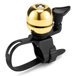 Campana de Bicicleta Yueli, Mini Campana Esférica Dorada de Sonido Fuerte para Bicicleta de Carretera, Montaña, Niños, Scooter, Equipo de Ciclismo - Product Image 1