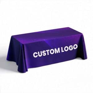 Custom Trade Show Kids Party <b>Table</b> Cloth <b>Table</b> Cover Logo Party Rental <b>Table</b> Cloths - Product Image 2