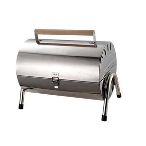 บาร์เรลสแตนเลสในร่มที่มีคุณภาพสูงยิงถ่านย่างบาร์บีคิวสำหรับขาย - Product Image 1