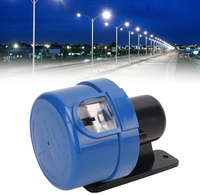 Capteur de lumière ambiante, photocellule et interrupteur de contrôle de la lumière à photodiode pour l'éclairage extérieur des rues, AC220-240V