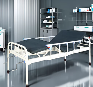 Lits de soins médicaux directs <span class=keywords><strong>d</strong></span>'usine <span class=keywords><strong>prix</strong></span> bon marché deux manivelles manuelles en métal durable lits de soins infirmiers fabriqués en usine - Product Image 6