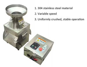 Petit hachoir à viande de noix de coco électrique haute efficacité commerciale cacahuète carotte gingembre Machine à râper la noix de coco - Product Image 2