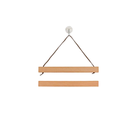 Cadre magnétique en bois pour affiches avec accessoires, kit de suspension murale en bois pour impressions sur toile, support pour photos pour la décoration intérieure