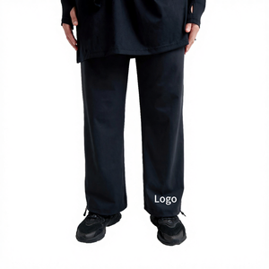 กางเกงกีฬาสำหรับชาวมุสลิม ผู้ใหญ่ คาดเข็มขัดได้ ระบายอากาศได้ดี ผลิตจากโพลีเอสเตอร์ ทรงจ็อกเกอร์ เหมาะสำหรับผู้หญิง สีสันตัดกัน แห้งเร็ว ทรงหลวม - Product Image 3