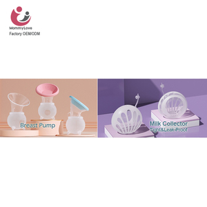 Nuovi Contenitori Personalizzati OEM in Silicone per la Raccolta del Latte Materno, Azionamento Manuale con Tappo, Tazze per la Conservazione del Latte Materno per Mamme - Product Image 3