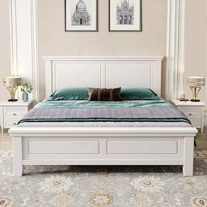 Ultimo Design in stile americano a buon mercato prezzo letto in legno con cassetti per la casa camera da letto classica Set di stoccaggio letti in legno - Product Image 6