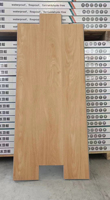 Umweltfreundliche Luxus-Vinylfliesen PVC-Vinylbodenbeläge Wasserdichte Klick-Verriegelung SPC-Bodenplanken für Wohnzimmer
