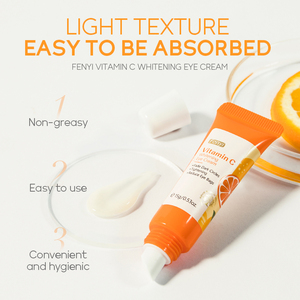 Crème Contour des Yeux OBM Légère et Raffermissante aux Peptides, Éclaircissante, Hydratante, Anti-Rides, à la Vitamine C et au Collagène - Product Image 4