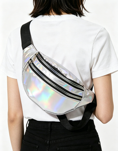Riñonera Reflectante Láser Transfronteriza Más Vendida, Bolso de Pecho y Bandolera para Playa y Senderismo, Riñonera de Caja Registradora - Product Image 1