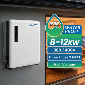 Système hybride triphasé MPPT 12 kW haute tension IP65 haute performance 380V/400V conçu pour usage résidentiel - Product Image 3