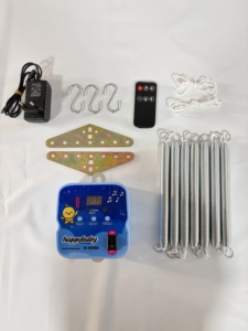 Factory Baby <strong>Hammock</strong> Control Set Including Controller Plug 7PC-Spring Triangle Plate S Hook - Product Image 1