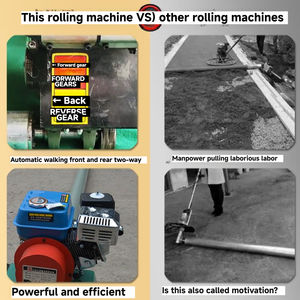 Composant de noyau de moteur de machine de nivellement vibrante de béton d'essence de rouleau de tuyau unique pour le pavage perméable de route de ciment - Product Image 5