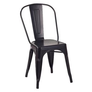 <span class=keywords><strong>Mate</strong></span> Antiguo Industrial Vintage Restaurante Bistro Café Metal Tolixs Sillas Negro <span class=keywords><strong>Mate</strong></span> - Product Image 1