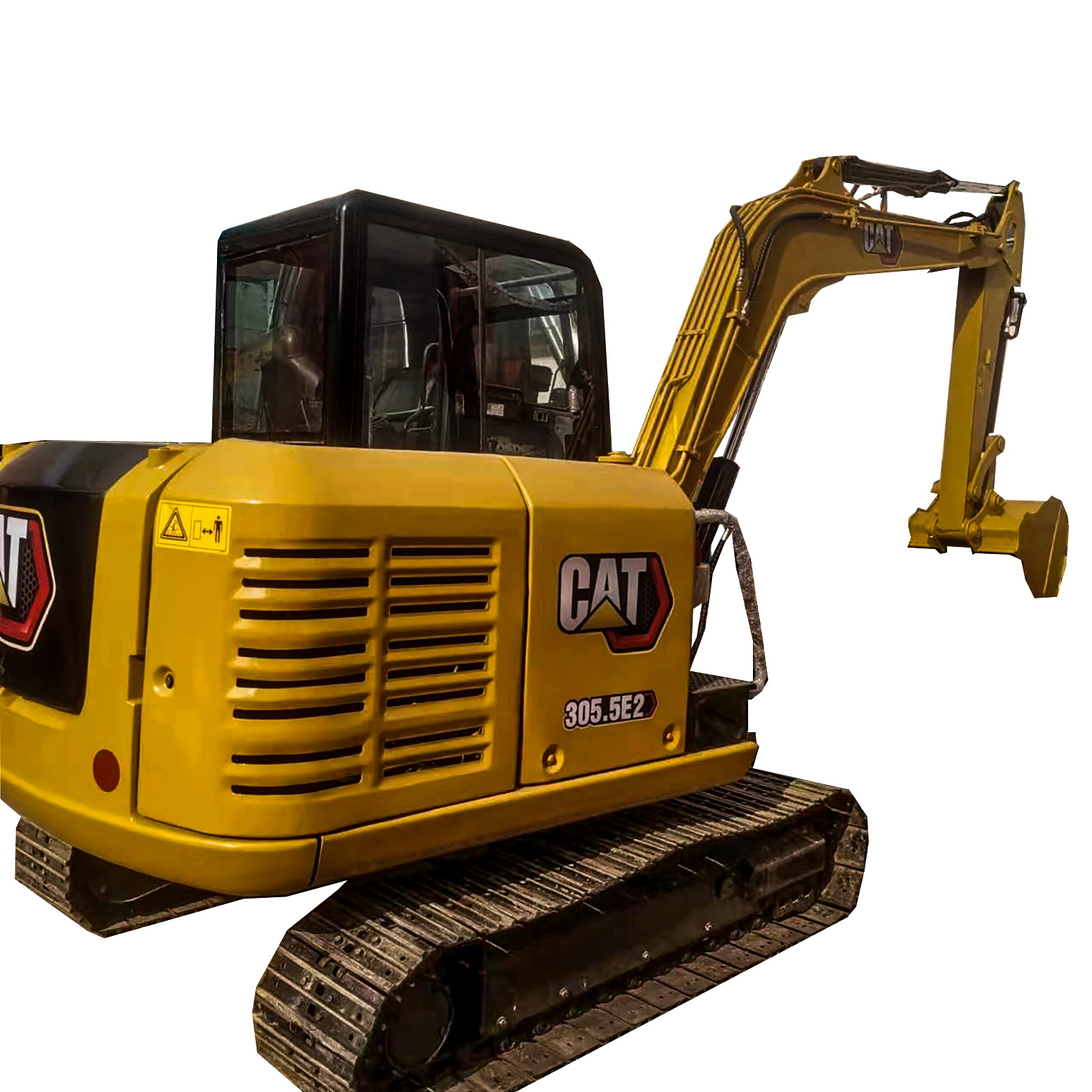 Экскаватор Cat 305.5E2, оригинальный импортный, небольшой размер, муниципальный трубопровод