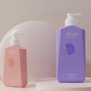 Mingdun 300ml 사각 모양의 화장품 용기 플라스틱 다채로운 손 씻기 액체 비누 거품 병 바디 로션 병 펌프