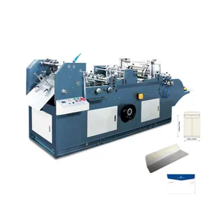Mesin pembuat amplop tas kertas mesin pembuat amplop dibuat di Cina