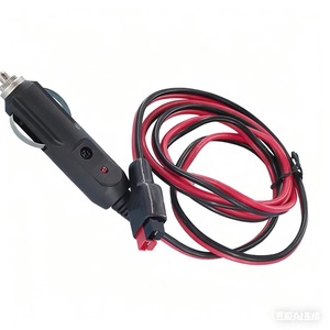 Adaptador de enchufe Anderson a encendedor de cigarrillos, cable de alimentación de 30A 2x0,75mm, accesorio duradero para electrónica automotriz - Product Image 1